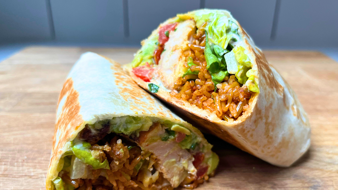 Ultimate chicken burrito