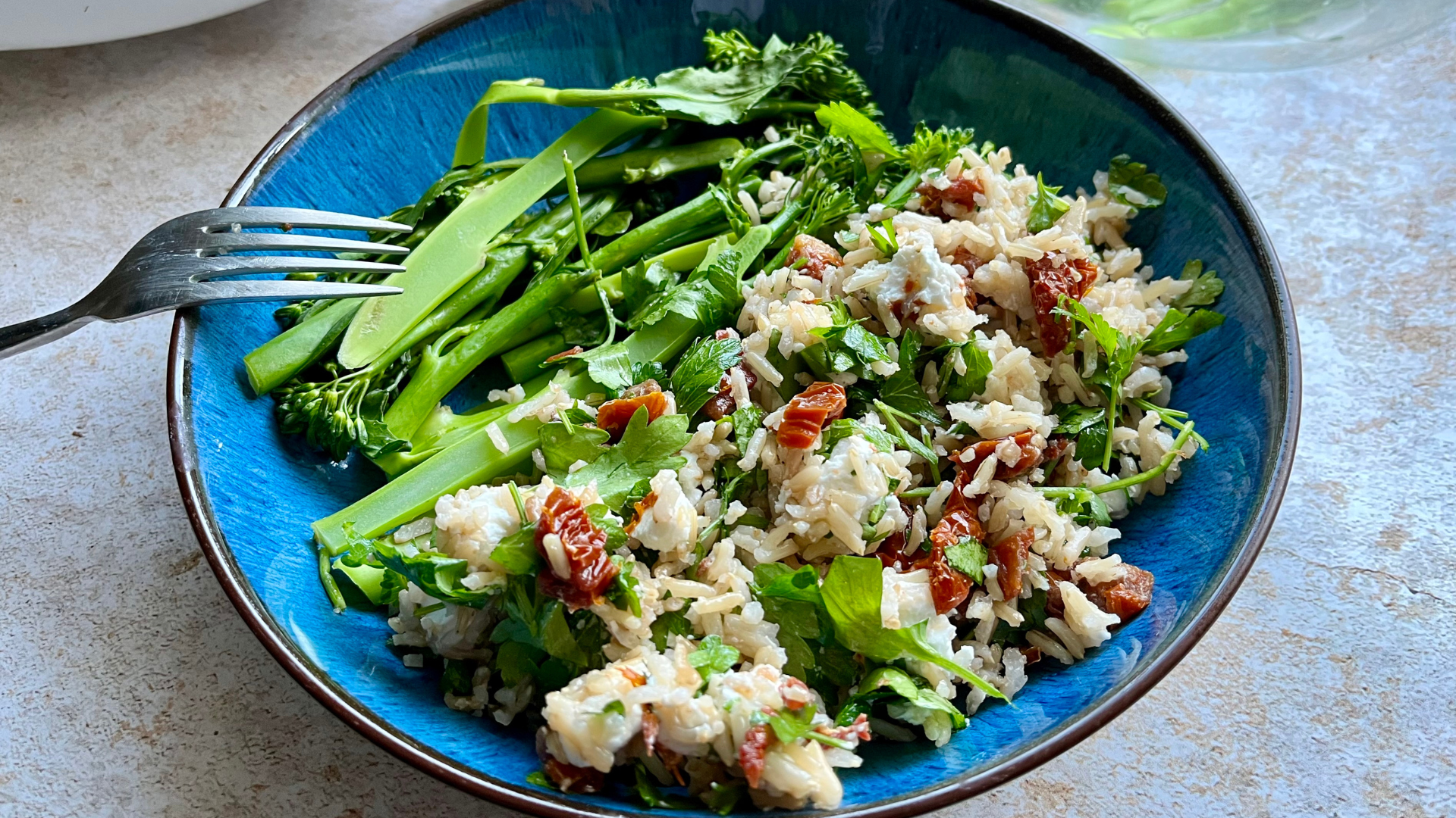 Sundried tomato and goats' cheese wholegrain rice salad – Nice Rice