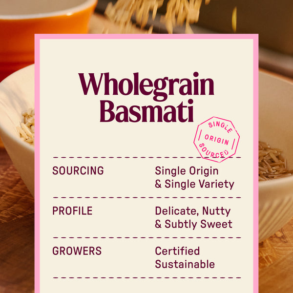 Wholegrain Basmati Rice 1kg